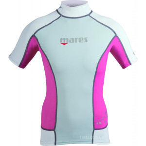 Mares Rash Guard Short Sleeve She Dives 1